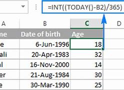 Cara Menghitung Umur Di Excel Untuk Pemilu